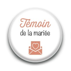 Badge : Picto, Témoin de la mariée