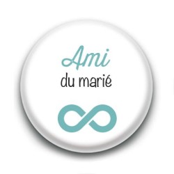 Badge : Picto, Ami du marié