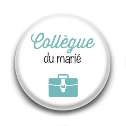Badge : Picto, Collègue du marié