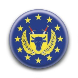 Badge : Drapeau des forces armées de l'Union Européenne