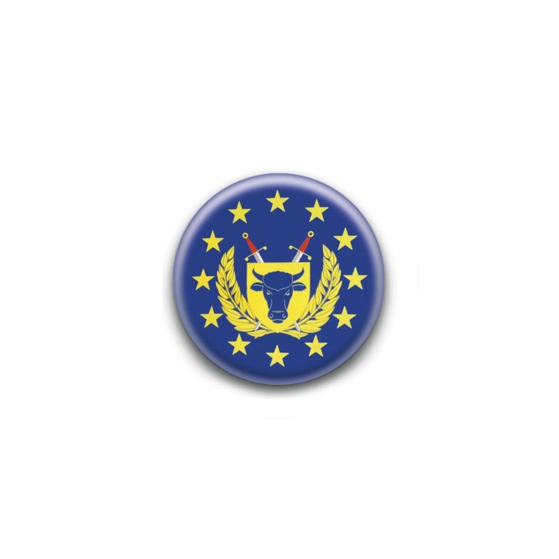 Badge : Drapeau des forces armées de l'Union Européenne