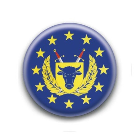Badge : Drapeau des forces armées de l'Union Européenne