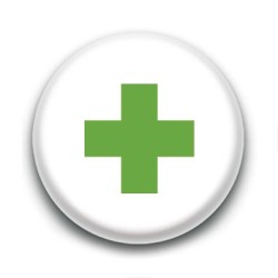 Badge : Croix verte