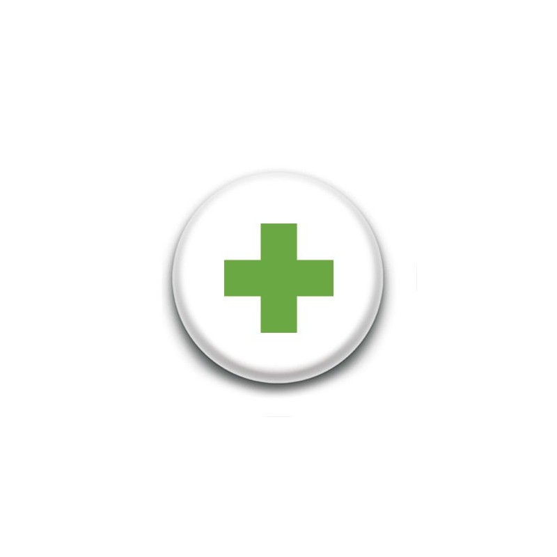 Badge : Croix verte