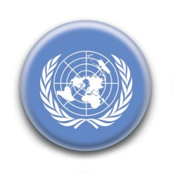 Badge : Drapeau de l'ONU