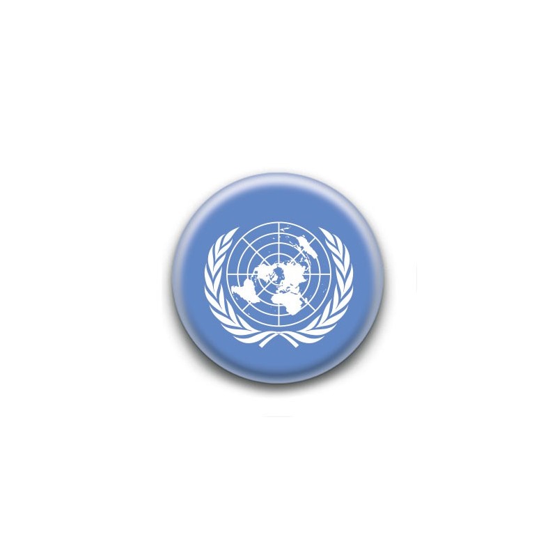 Badge : Drapeau de l'ONU