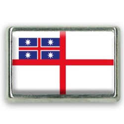 Pins rectangle : Drapeau tribus unies de Nouvelle Zélande