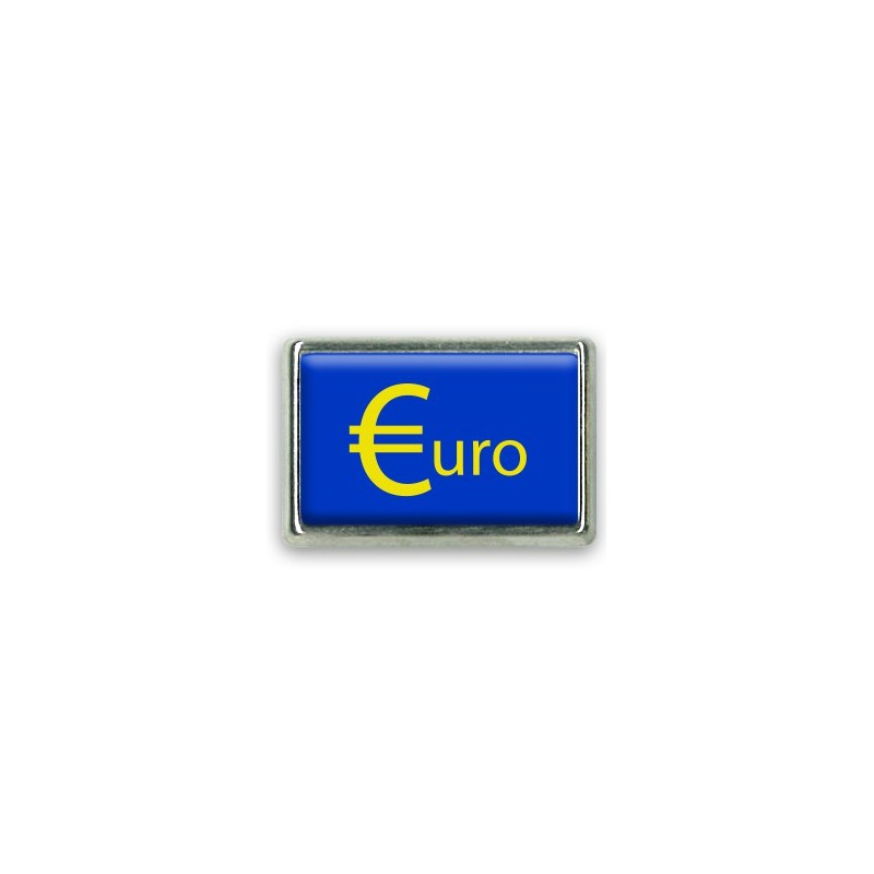Pins rectangle : Drapeau zone euro