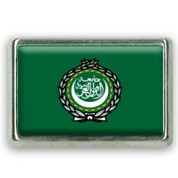Pins rectangle : Drapeau ligue arabe