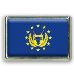 Pins rectangle : Drapeau forces armées de l'Union Européenne
