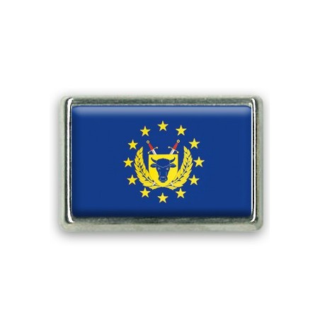 Pins rectangle : Drapeau forces armées de l'Union Européenne