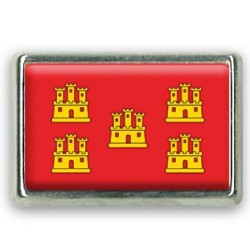 Pins rectangle : Drapeau Poitou-Charentes
