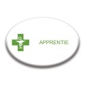 Badge ovale : Apprentie
