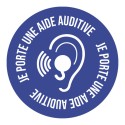 Masque : Je porte une aide auditive