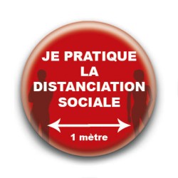Badge : Distanciation sociale