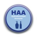 Badge : HAA HydroAlcoolique Anonyme