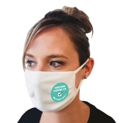 Masque : Vaccin covid-19, moi c'est fait !