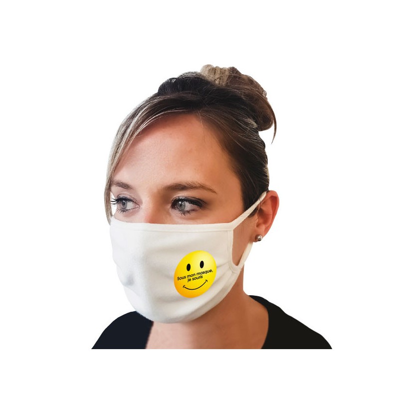 Masque : Sous mon masque, je souris