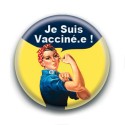 Badge : Je suis vacciné.e, we can do it