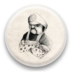 Badge : Supa-Mario - by Moonkey
