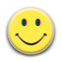 Badge : Smiley acid