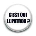 Badge : C'est qui le patron ?