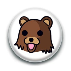 Badge : Tête de Pedobear
