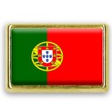 Pins rectangle : Drapeau Portugal