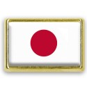 Pins rectangle : Drapeau Japon