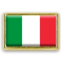 Pins rectangle : Drapeau Italie