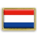 Pins rectangle : Drapeau Pays-Bas