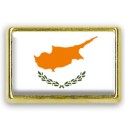 Pins rectangle : Drapeau Chypre