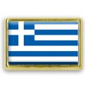 Pins rectangle : Drapeau Grèce