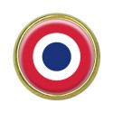 Pins rond : Cocarde française