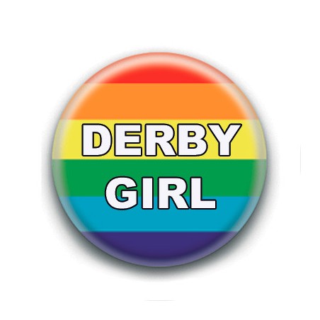 Badge : Derby girl LGBTQIA+