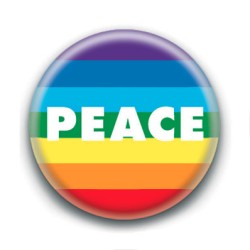 Badge : Peace LGBTQIA+