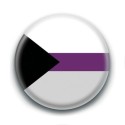 Badge : Drapeau demisexuel