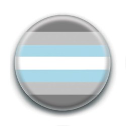 Badge : Drapeau demi-boy