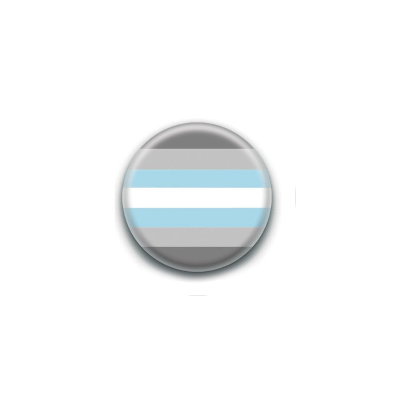 Badge : Drapeau demi-boy