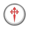 Pins rond : Croix de Saint Jacques