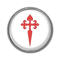 Pins rond : Croix de Saint Jacques