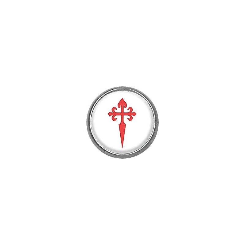 Pins rond : Croix de Saint Jacques