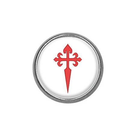 Pins rond : Croix de Saint Jacques