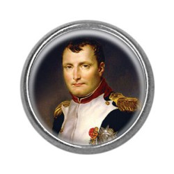 Pins rond : Portrait Napoléon, Jacques-Louis David