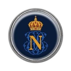 Pins rond : Sigle Napoléon Bonaparte
