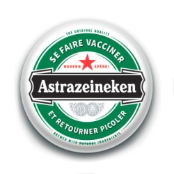 Badge : Astrazeineken