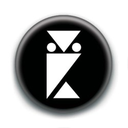 Badge : Logo hibou Macron