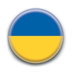 Badge : Drapeau Ukraine