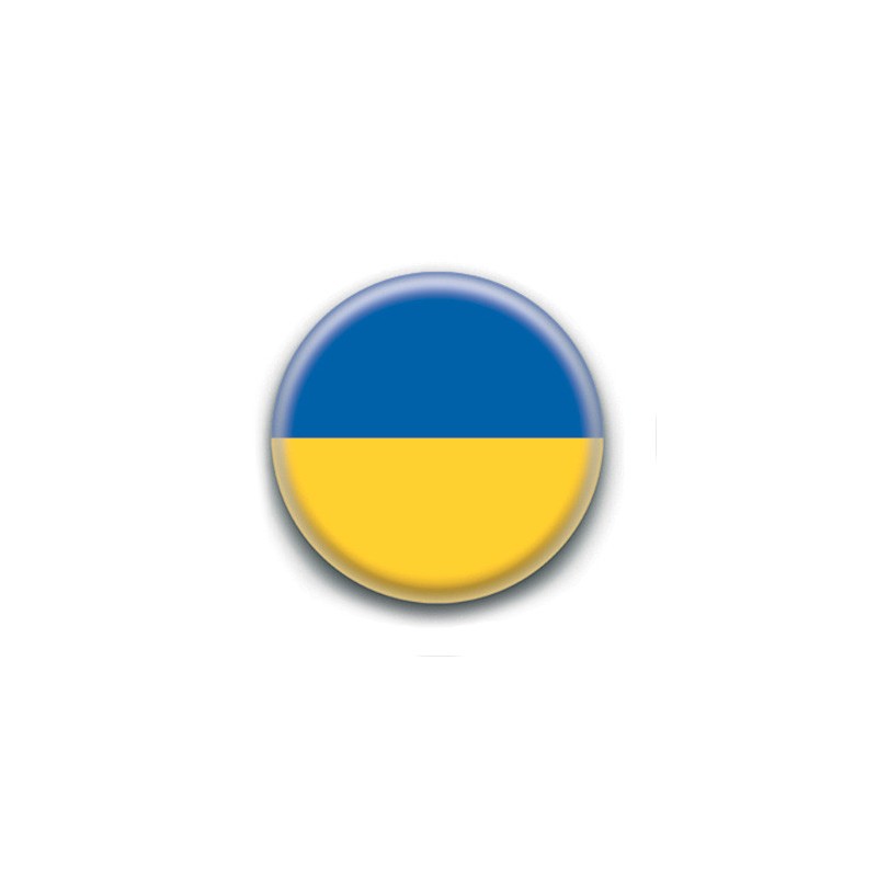 Badge : Drapeau Ukraine