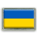 Pins rectangle : Drapeau Ukraine